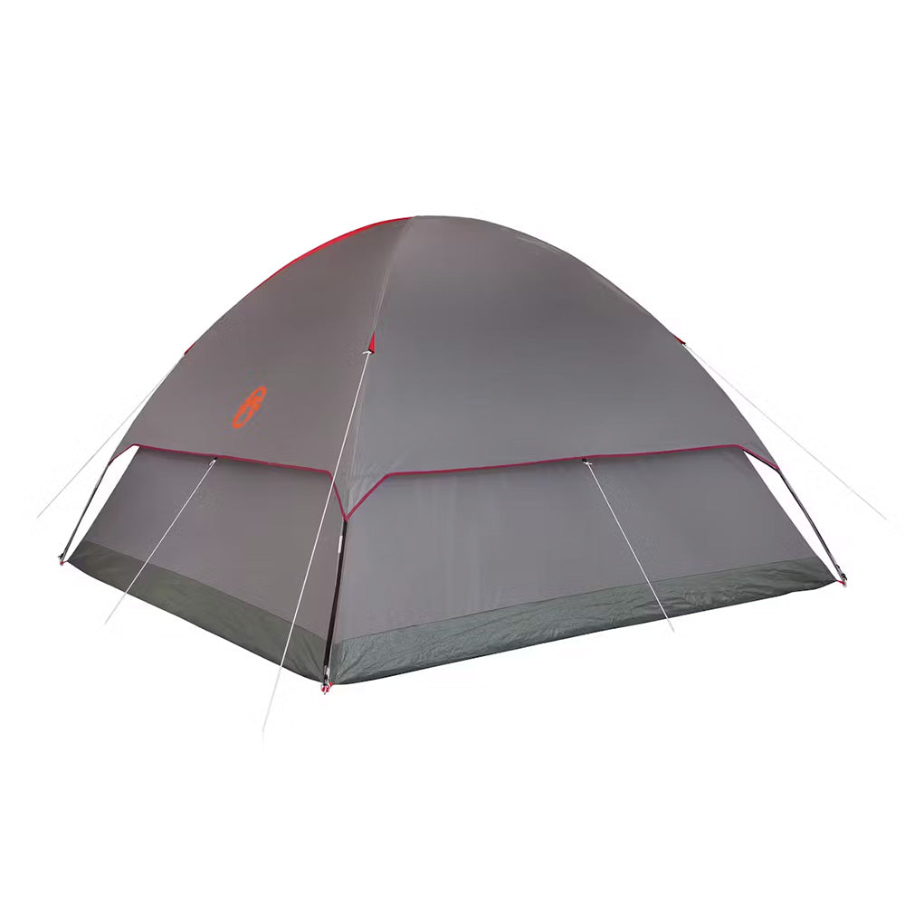 Coleman 6-Person Flatwoods II Lightweight Dome Camping Tent - Red