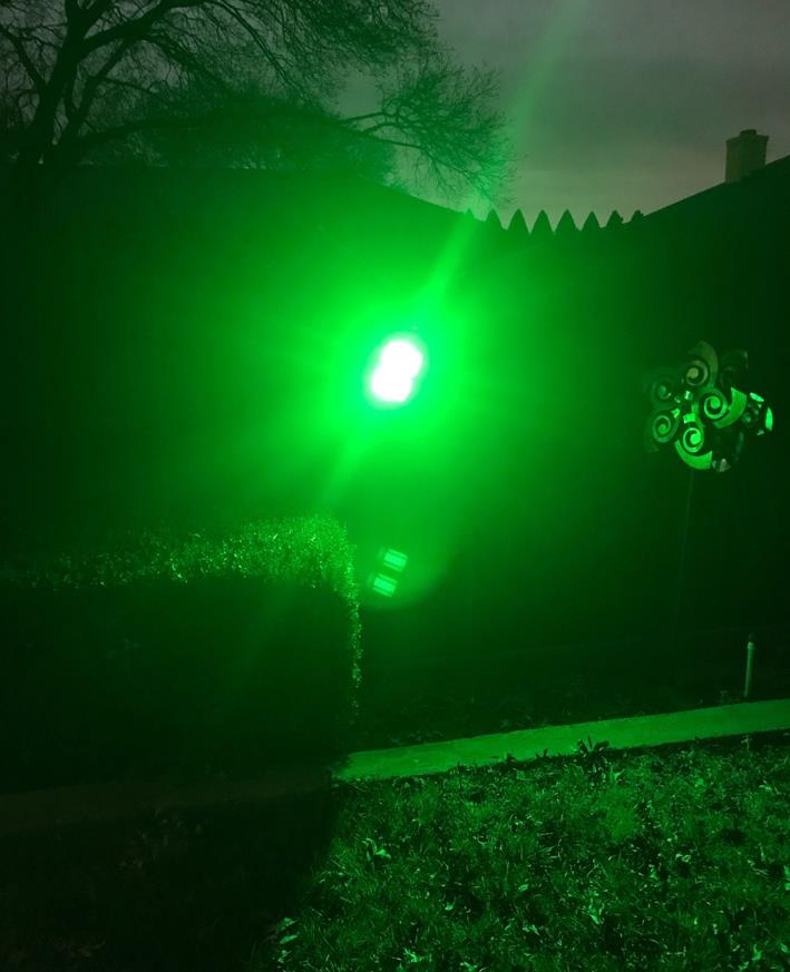 Solar Green Light for Hunting Hogs Deer,Fish light -15,000lumens