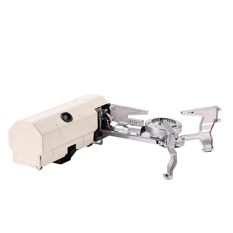 Folding Card Stove Outdoor Camping Picnic Gas Stove Portable Hotpot Stove Tea Cooker