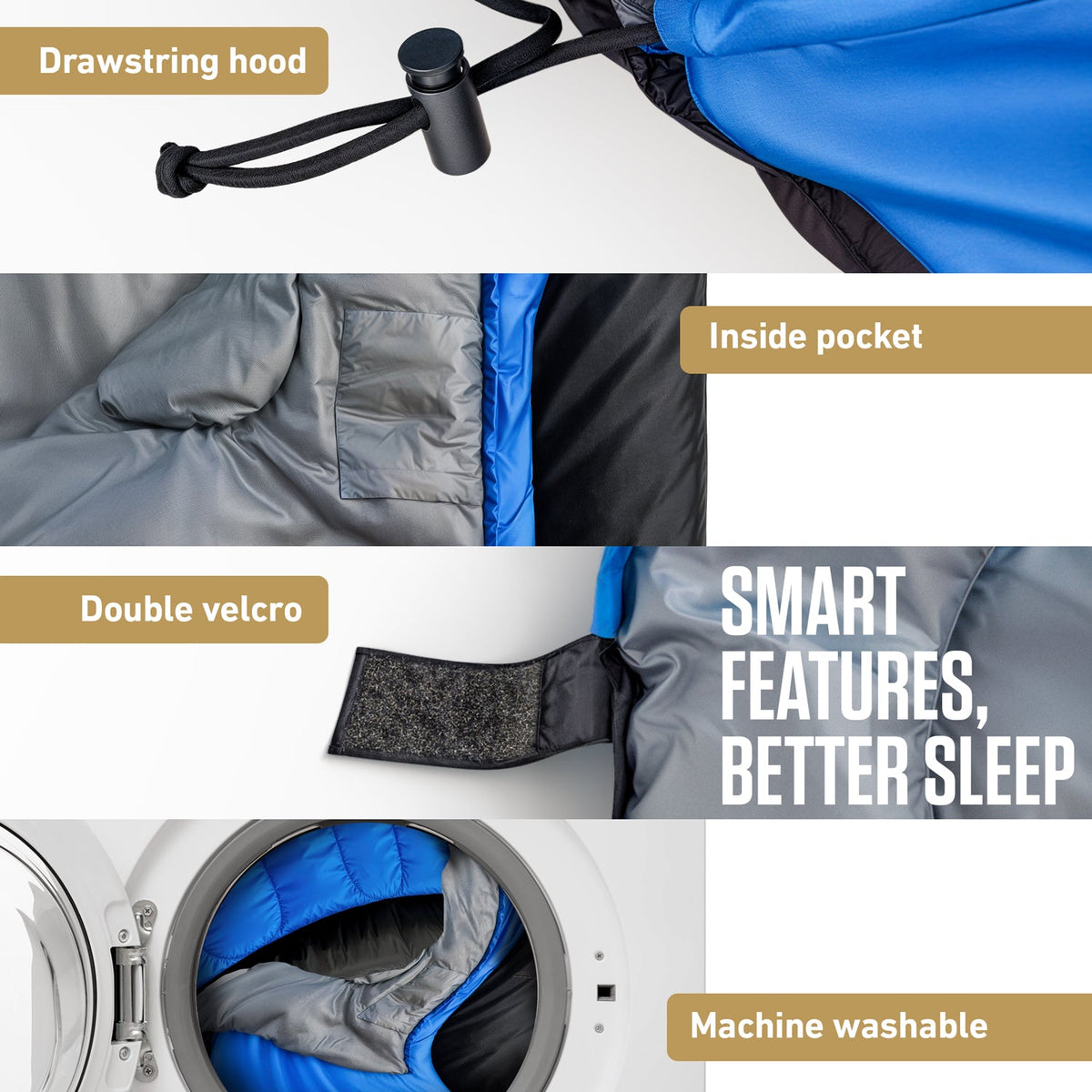 XXL Sleeping Bag for Big and Tall Campers