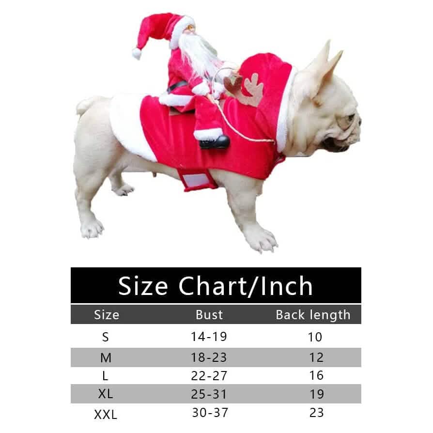 Dog Costume Christmas Pet Clothes