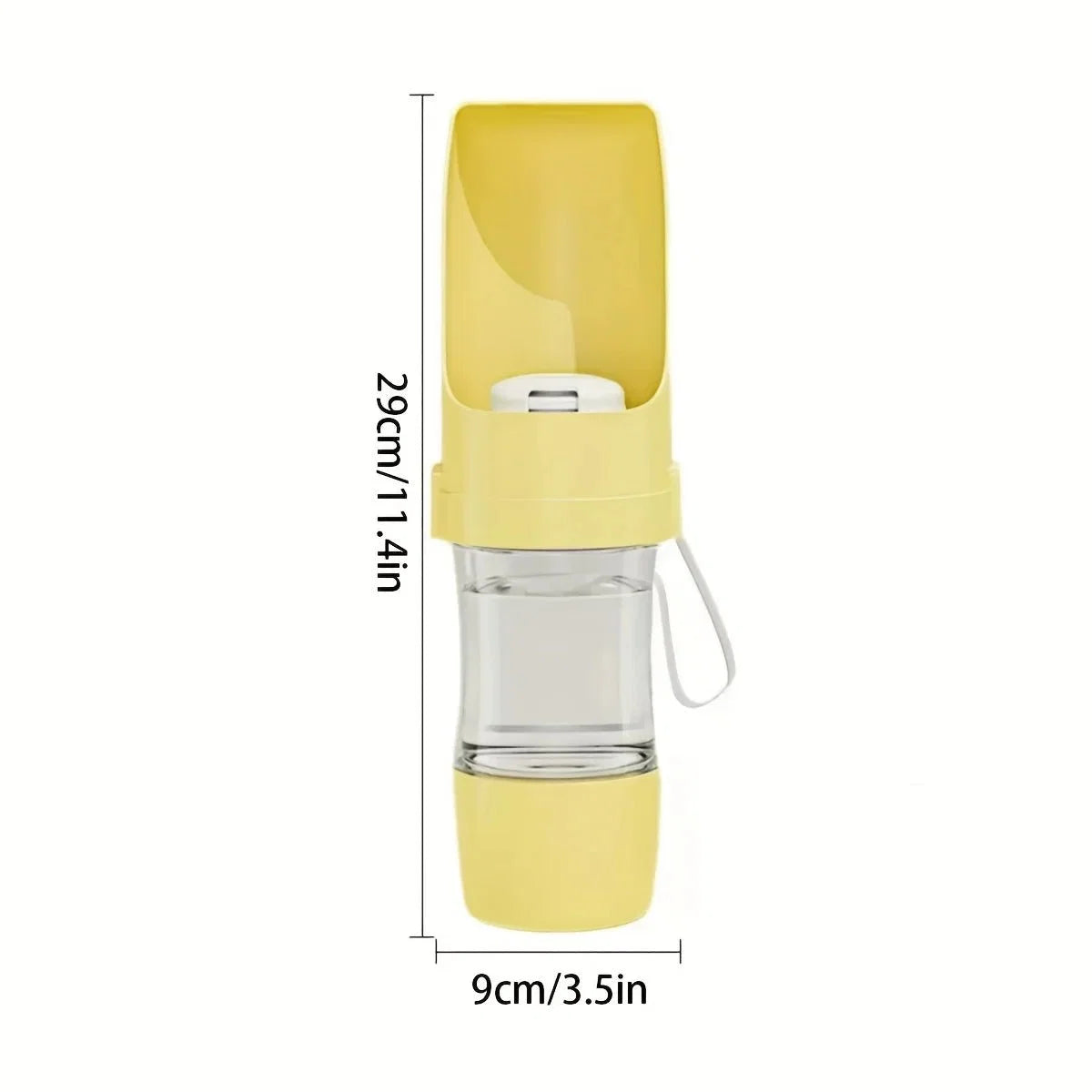 Portable Dog Water Bottle Durable Pet Hydration Dispenser Outdoor Walks Hiking Travel Pet Ergonomic Bottle Dog Water Dispenser