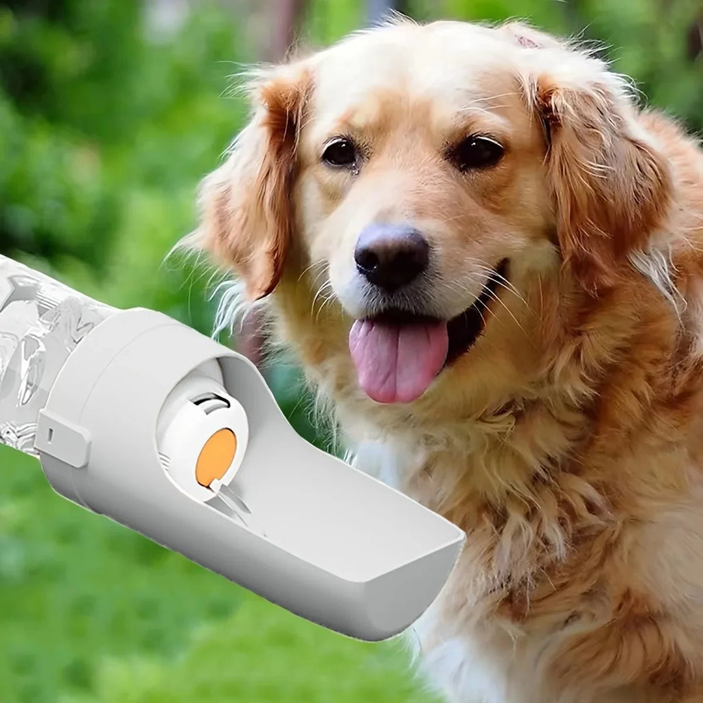 Portable Dog Water Bottle Durable Pet Hydration Dispenser Outdoor Walks Hiking Travel Pet Ergonomic Bottle Dog Water Dispenser