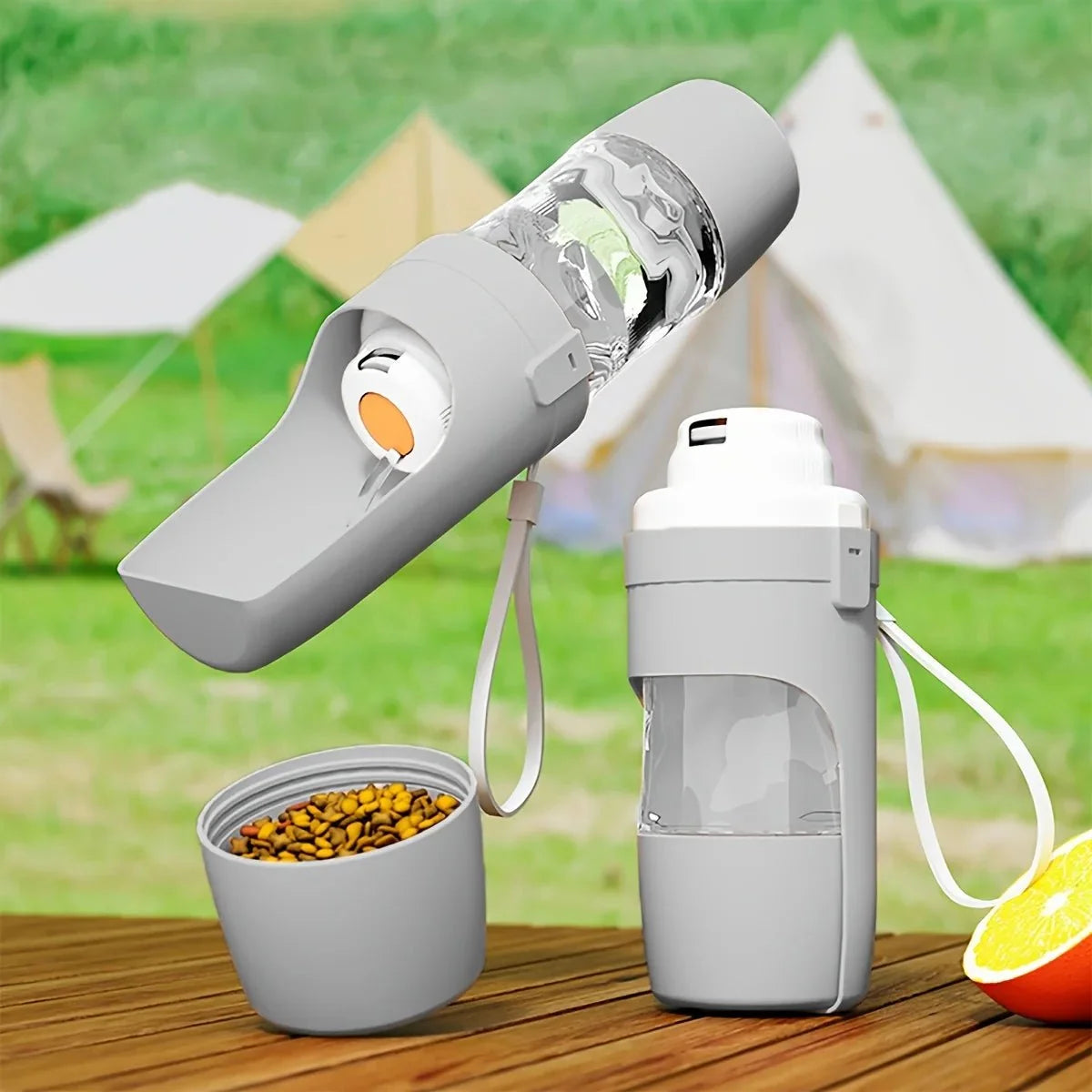 Portable Dog Water Bottle Durable Pet Hydration Dispenser Outdoor Walks Hiking Travel Pet Ergonomic Bottle Dog Water Dispenser