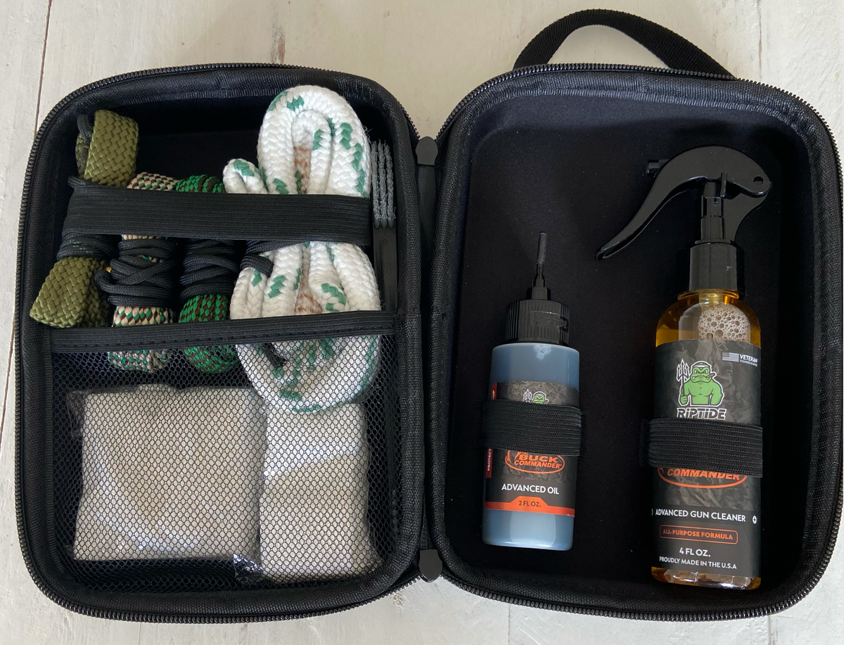 Ultimate Gun Cleaning Kit - Leather Case